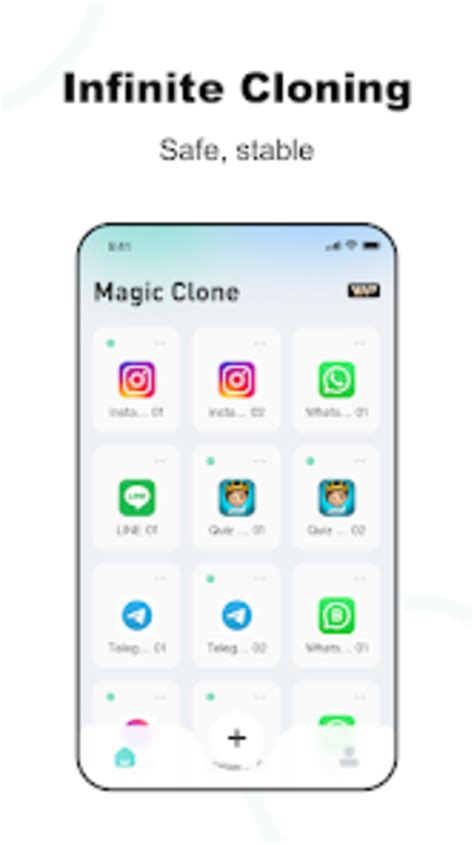 Magic clone appp